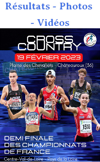 2023-02-19 - Demi finale Championnats France de cross - Résultats